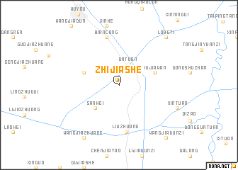 map of Zhijiashe