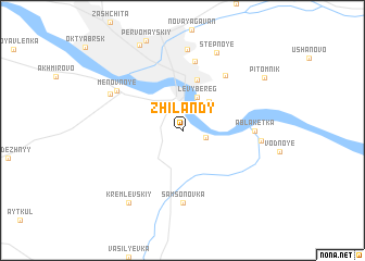 map of Zhilandy