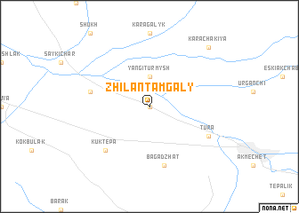 map of Zhilantamgaly