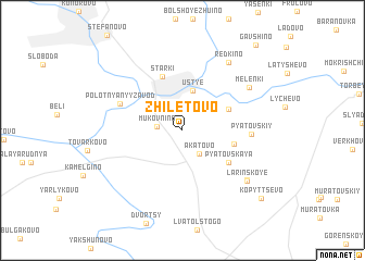 map of Zhiletovo