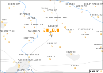 map of Zhilëvo