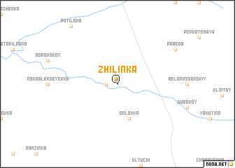 map of Zhilinka