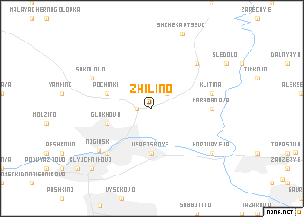 map of Zhilino