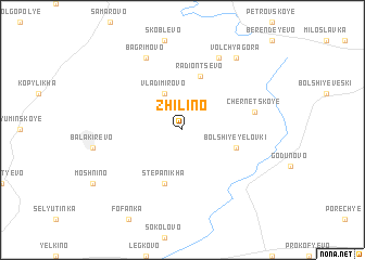 map of Zhilino