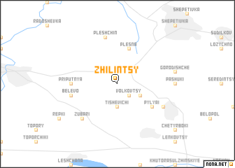 map of Zhilintsy