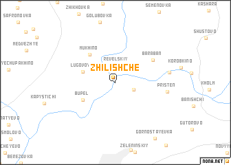 map of Zhilishche