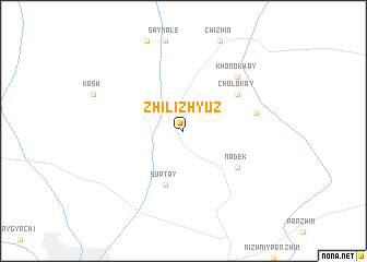 map of Zhilizhyuz