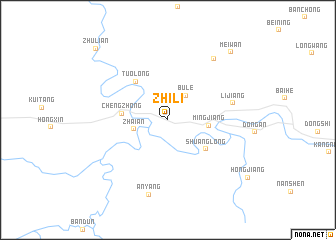 map of Zhili