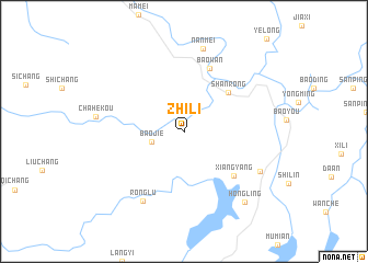 map of Zhili