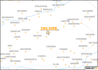 map of Zhilkino