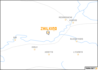 map of Zhilkino