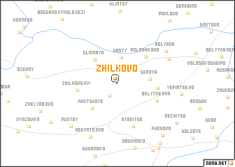 map of Zhil\