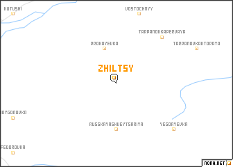 map of Zhil\