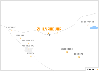 map of Zhilyakovka