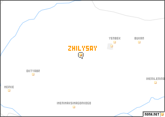 map of Zhilysay