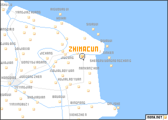 map of Zhimacun