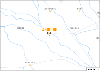 map of Zhimawa