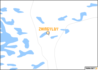 map of Zhingyldy
