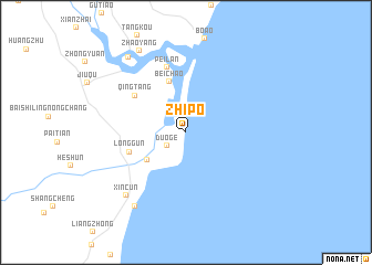 map of Zhipo