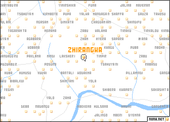 map of Zhirangwa