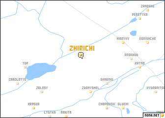 map of Zhirichi