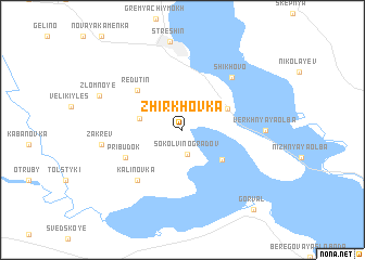 map of Zhirkhovka