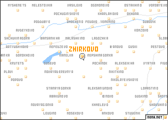 map of Zhirkovo