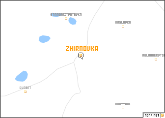 map of Zhirnovka