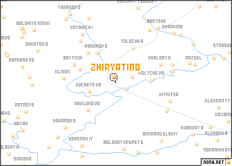 map of Zhiryatino