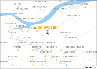 map of Zhiryatino