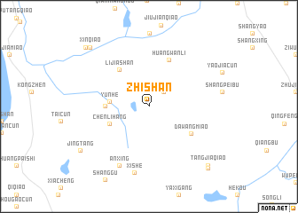 map of Zhishan