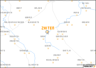 map of Zhiten