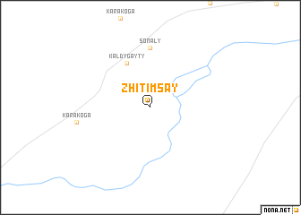 map of Zhitimsay