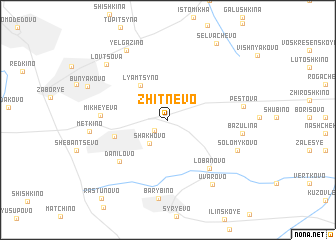 map of Zhitnevo