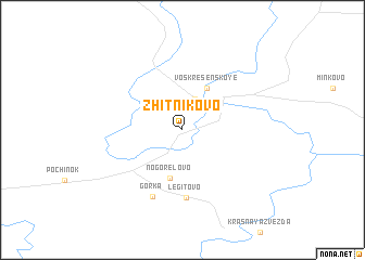 map of Zhitnikovo