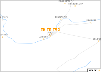 map of Zhitnitsa