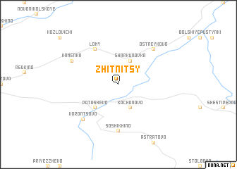 map of Zhitnitsy
