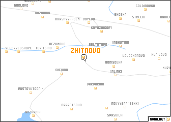 map of Zhitnovo