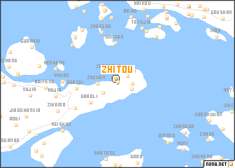 map of Zhitou