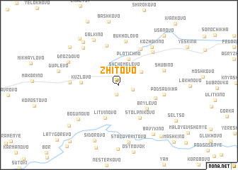 map of Zhitovo