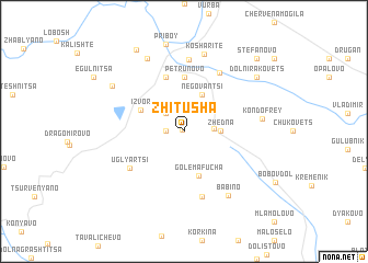 map of Zhitusha