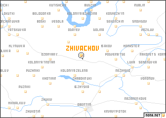 map of Zhivachov