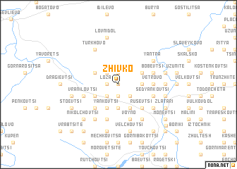 map of Zhivko