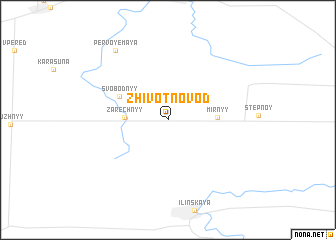 map of Zhivotnovod