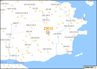 map of Zhixi