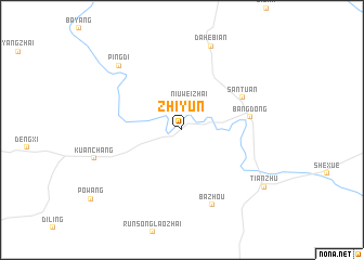 map of Zhiyun