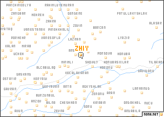map of Zhiy