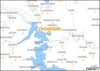 map of Zhizhangbu