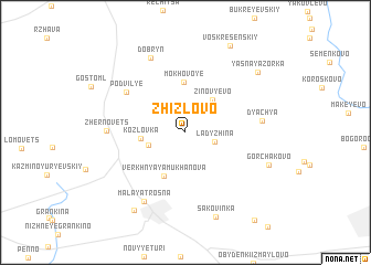map of Zhizlovo