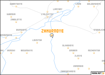 map of Zhmurnoye